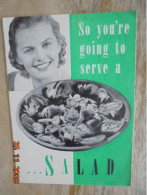 So You're Going To Serve A.....Salad - Pompeian Olive Oil Corporation - American (US)