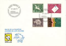 Switzerland Cover UPU Bern 19-6-1984 With UPU Stamps And Cachet - U.P.U.