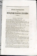 Indice Sistematico Del Ricoglitore Italiano E Straniero - 1834 / 1837 - Altri & Non Classificati