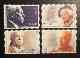 GREECE, 2014,  Greek Writers, MNH - Ongebruikt