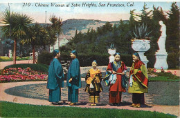Pays Div-ref DD926-chine -china -chinese Women At Sutro Heights In San Francisco California -/ A Circulé En 1924- - China