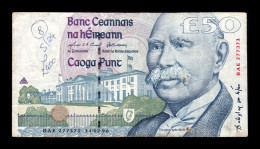 Irlanda Ireland 50 Pounds 14.02.1996 Pick 78a Bc/Mbc F/Vf - Irlande