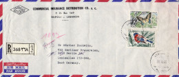 LEBANON 1965 AIRMAIL R -  LETTER SENT FROM TRIPOLI TO BERLIN - Lebanon