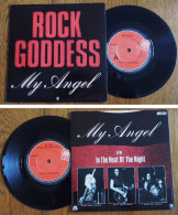 RARE U.K SP 45t RPM (7") ROCK GODDESS «My Angel» (1983) - Hard Rock En Metal