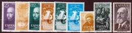 Spagna 1955 Annata Completa Commemorativi / Complete Commemorative Year Set **/MNH VF/F - Volledige Jaargang