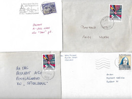 0100g: Österreich 1992, Kleines Brieflot Bedarfspost- Inlandsfrankaturen Ansehen - Sammlungen