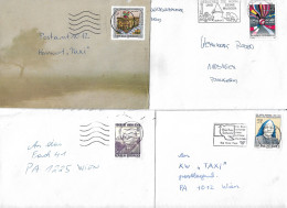 0100i: Österreich 1992, Kleines Brieflot Bedarfspost- Inlandsfrankaturen Ansehen - Collections