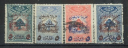 LEBANON .1947, POSTAL TAX AID FOR  PALESTINE WAR STAMPS SET OF 4, SG # T338, & T340/42, USED, - Lebanon