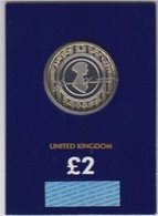 Great Britain UK £2 Coin Jane Austen - Brilliant Uncirculated BU - 2 Pounds