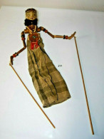 C245 Ancienne Marionnette - Style Indienne - Orientale - Bois - Jouet 1 - Marionette