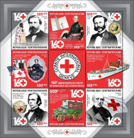 Centrafrica 2023, Red Cross, Boat, Ambulance, 4val In BF - Henry Dunant