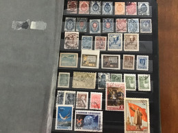 COLLECTION  + 400 TIMBRES OBLITERES  RUSSIE - Collezioni