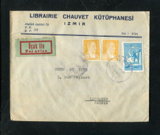 "TUERKEI" Lupo-Brief Ex IZMIR In Die Schweiz (3062) - Lettres & Documents