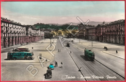 Turin (Italie) - La Place Vittorio Veneto - Places