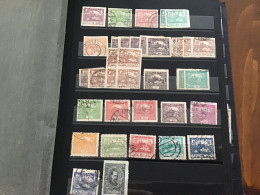 COLLECTION  +1700 TIMBRES OBLITERES TCHECOSLOVAQUIE - Lots & Serien