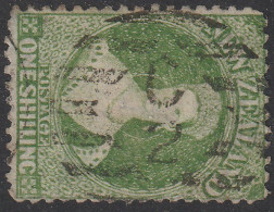 CLASSIC NZ 1s CHALON SG125 VERY FINE C2 OBLITERATOR - Used Stamps