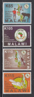 2012 Malawi Tsetse Eradication Campaign Heath Insects Agriculture Complete Set Of 4 MNH **DIFFICULT** - Malawi (1964-...)