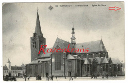 Turnhout St Sint Pieterskerk Geanimeerd ZELDZAAM Antwerpse Kempen - Turnhout