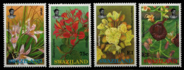 Swaziland 1991 - Mi-Nr. 594-597 ** - MNH - Pflanzen / Plants - Swaziland (1968-...)