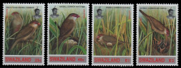 Swaziland 1993 - Mi-Nr. 628-631 ** - MNH - Vögel / Birds - Swaziland (1968-...)