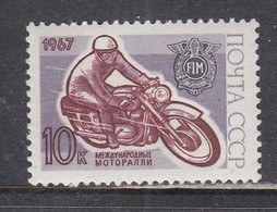 USSR 1967 - Motorsport: "Rally-FIM" Motor Rally, Mi-nr. 3353, MNH** - Neufs