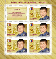 RUSSIE/RUSSIA/RUSSLAND/ROSJA 2012 MI.1816** ,ZAG.  1586-1590**. Heroes Of The Russian Federation.   MNH - Neufs