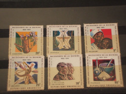 RWANDAISE-RWANDA - 1970 INSETTO/SCOPERTA DEL CHININO 6 VALORI - NUOVI(++) - Unused Stamps