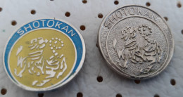 Karate Club SHOTOKAN SLovenia Ex YUgoslavia Vintage Pins - Judo