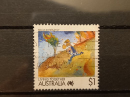 FRANCOBOLLI STAMPS AUSTRALIA AUSTRALIAN 1988 USED SERIE VIVERE INSIEME CARTONI CARTOON OBLITERE' - Oblitérés