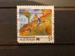 FRANCOBOLLI STAMPS AUSTRALIA AUSTRALIAN 1988 USED SERIE VIVERE INSIEME CARTONI CARTOON OBLITERE' - Gebraucht