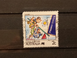 FRANCOBOLLI STAMPS AUSTRALIA AUSTRALIAN 1988 USED SERIE VIVERE INSIEME CARTONI CARTOON OBLITERE' - Gebraucht