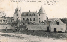 Verneuil Moutiers * La Tour Aux Paulmes * Attelage Boeufs Villageois - Autres & Non Classés