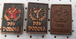 Karate Club DOBOVA Slovenia Vintage Pins - Judo