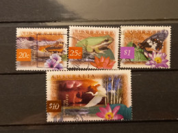 FRANCOBOLLI STAMPS AUSTRALIA AUSTRALIAN 1997 USED SERIE COMPLETA COMPLETE ANIMALS ANIMALI FLORA FAUNA OBLITERE' - Used Stamps