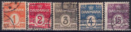 YT 48 à 52 - Used Stamps