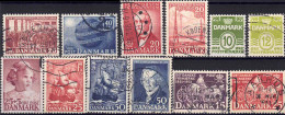 YT 314, 334 à 337, 338 à 342 - Used Stamps
