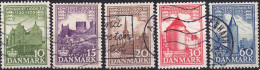 YT 353 à 357 - Used Stamps