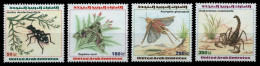 Ver. Arabische Emirate 1999 - Mi-Nr. 609-612 ** - MNH - Arthropoden - Emiratos Árabes Unidos