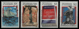 Trinidad & Tobago 1984 - Mi-Nr. 503-506 ** - MNH - Sklaverei / Slavery - Trinité & Tobago (1962-...)