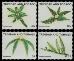 Trinidad & Tobago 1991 - Mi-Nr. 621-624 ** - MNH - Pflanzen / Plants - Trinité & Tobago (1962-...)