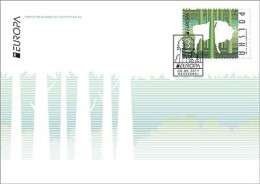 FDC Poland EUROPA European Bison Wisent 2011 - 2011