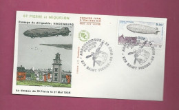 FDC De 1988 - Zeppelin Hindenburg - Covers & Documents