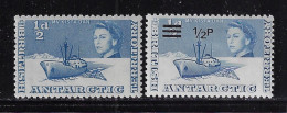 BRITISH ANTARCTIC TERRITORY 1963  SCOTT #1,25 MH - Ongebruikt