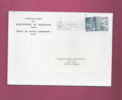 Lettre De 2004 Pour SPM - YT N° 795 - Métier - Le Poulieur - Briefe U. Dokumente