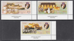 2011 Oman Opera House Music Horses Musical Instruments Complete Set Of 3 MNH - Omán
