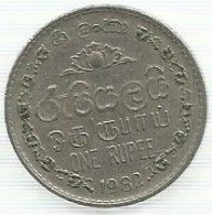 Sri Lanka - 1 Rupia1982 - Sri Lanka