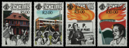 Seychellen 1989 - Mi-Nr. 690-693 ** - MNH - Volksfront - Seychelles (1976-...)