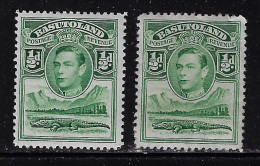 BASUTOLAND 1938 GEORGE VI  SCOTT#18 PAIR MNH - 1933-1964 Crown Colony