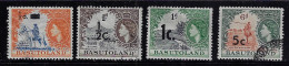 BASUTOLAND 1959  SCOTT#57,61,62,66 USED - 1933-1964 Colonia Britannica