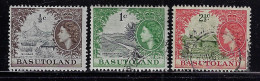 BASUTOLAND 1961-63  SCOTT#72,73,75 USED - 1933-1964 Colonia Británica